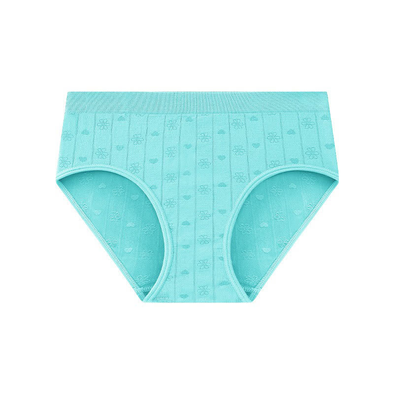 Nahtloser, gerippter High-Waist-Slip (3er-Pack) - Lake Blue - XL - image 8
