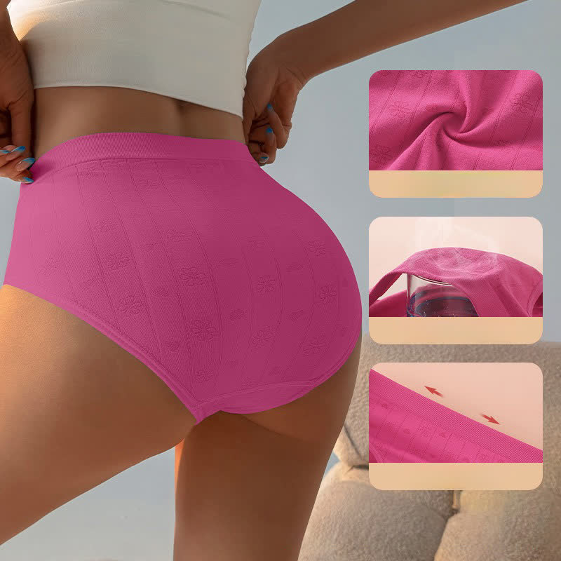 Nahtloser, gerippter High-Waist-Slip (3er-Pack) - image 1