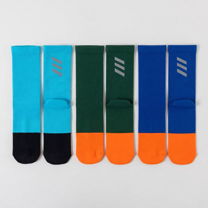 Schnelltrocknende Grip-Socken (3 Paar) - Blau + Grün + Marineblau - EU38-44 (US5-10) - image 8