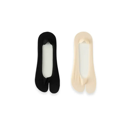 Tabi-Socken aus Eisseide, unsichtbar (4 Paar) - Mehrfarbig*2 - EU39-45 (US6-11) - image 5