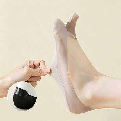 Tabi-Socken aus Eisseide, unsichtbar (4 Paar) - image 4