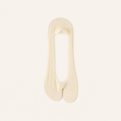 Tabi-Socken aus Eisseide, unsichtbar (4 Paar) - Nackt - EU39-45 (US6-11) - image 7