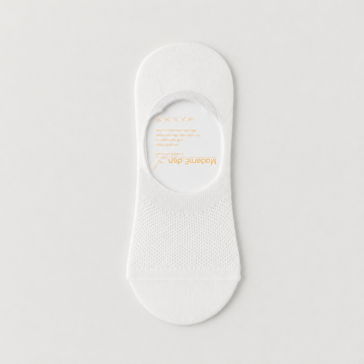 Unsichtbare Seiden-Loafer-Socken (4 Paar) - Weiß - EU38-45 (US5-11) - image 2