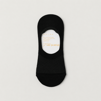 Unsichtbare Seiden-Loafer-Socken (4 Paar) - Schwarz - EU38-45 (US5-11) - image 3