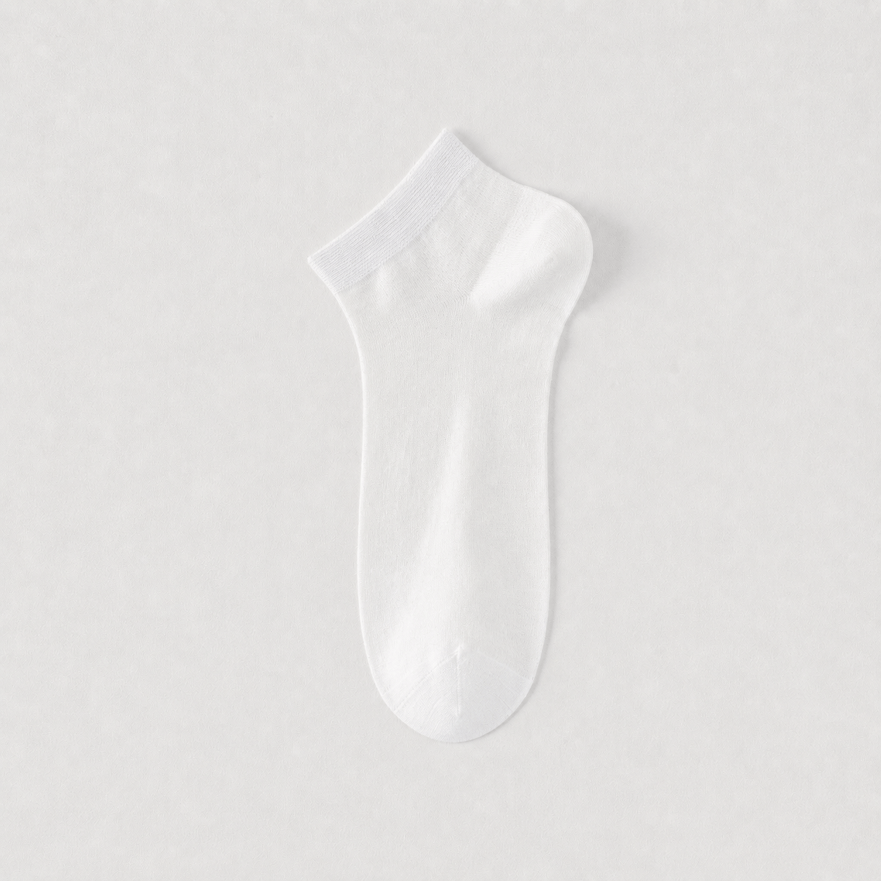 Atmungsaktive Seiden-Knöchelsocken (4 Paar) - Weiß - EU38-45 (US5-11) - image 5