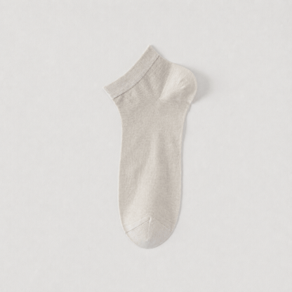 Atmungsaktive Seiden-Knöchelsocken (4 Paar) - Khaki - EU38-45 (US5-11) - image 7