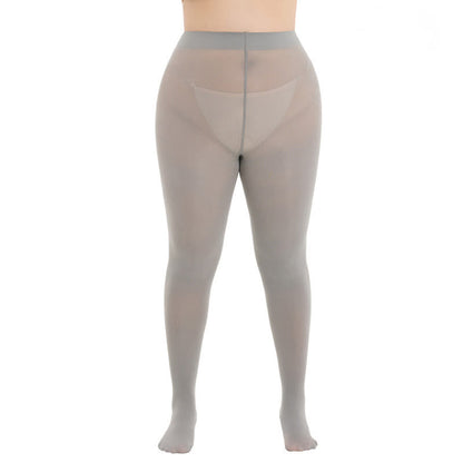 Formende High-Waist-Strumpfhosen (3 Paar) - Grau - 3XL-4XL - image 7
