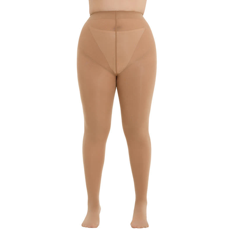 Formende High-Waist-Strumpfhosen (3 Paar) - Nackt - 3XL-4XL - image 9
