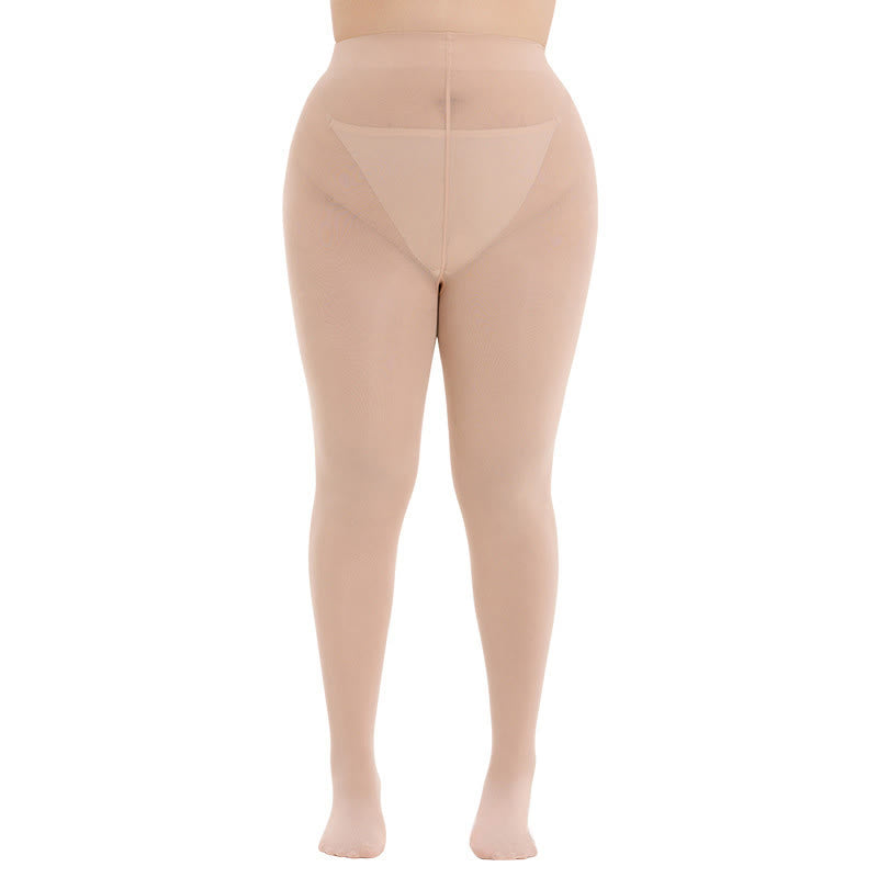 Formende High-Waist-Strumpfhosen (3 Paar) - Rosa - 3XL-4XL - image 5