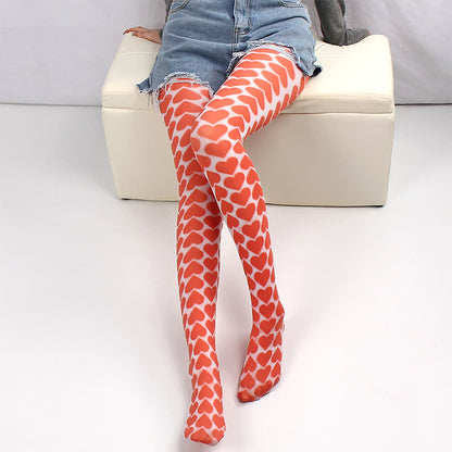 Strumpfhose mit Schmetterlingsmuster für jeden Tag - E - Einheitsgröße - image 4
