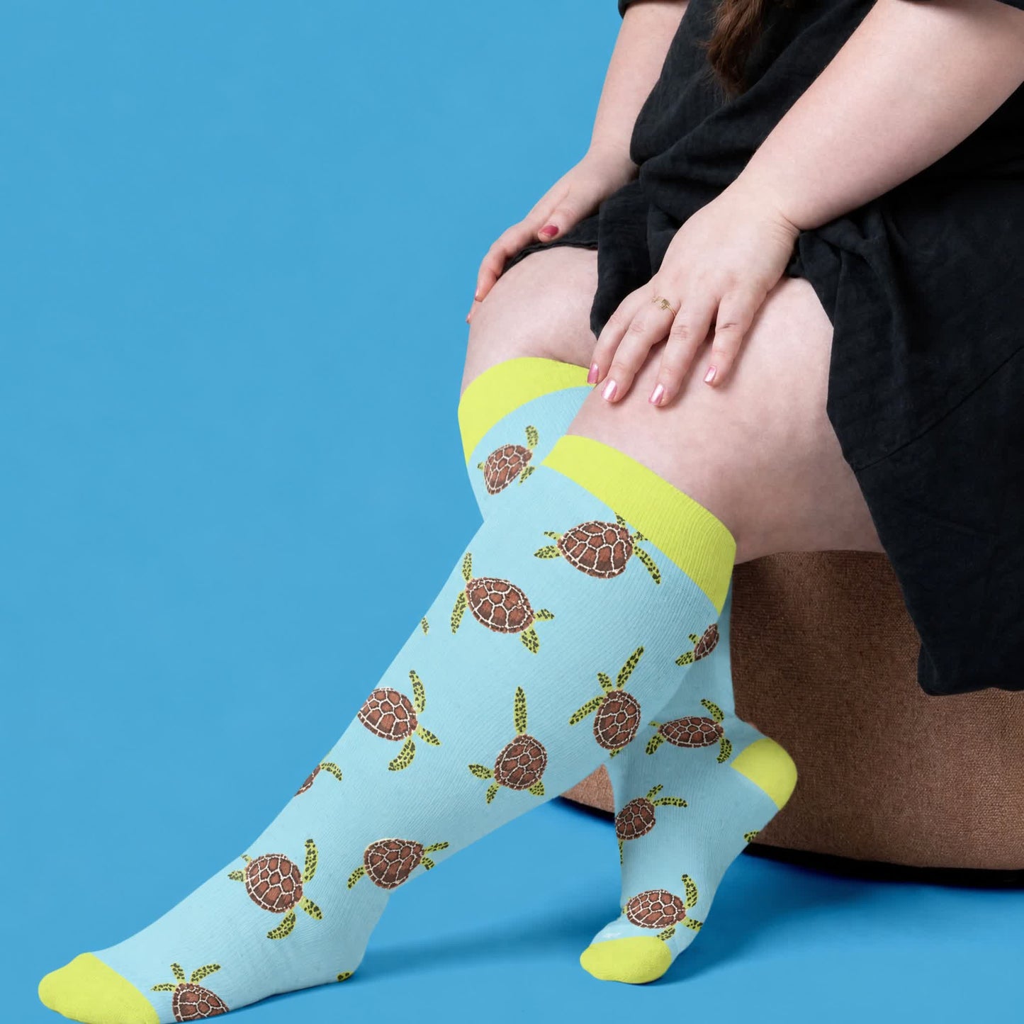 Kompressionsstrümpfe mit Tiermotiven in Übergröße - image 3