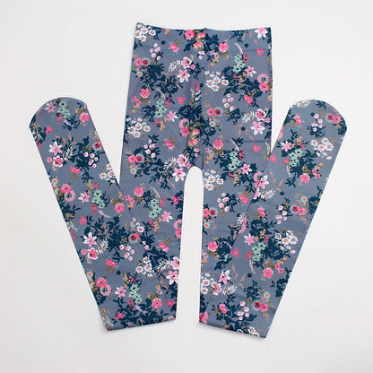 Florale, formende Tagesstrumpfhose - image 3