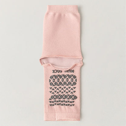 Atmungsaktive, gestrickte Freizeitsocken mit rutschfester Oberfläche (3 Paar) - Rosa - Einheitsgröße - image 3