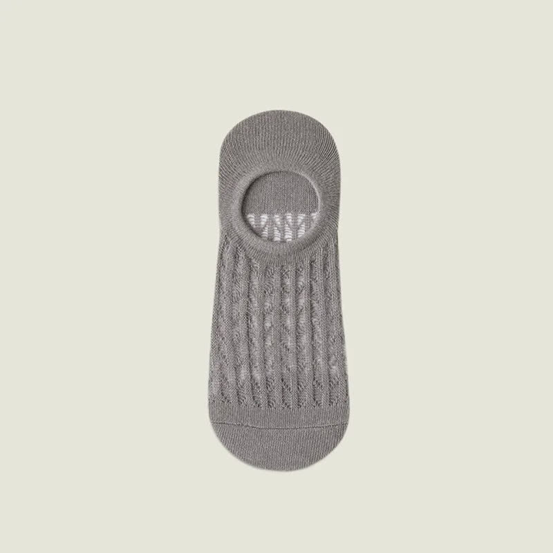 Atmungsaktive, unsichtbare Netzsocken (7 Paar) - Dunkelgrau - EU36-43 (US3-9) - image 7