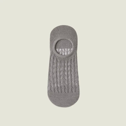 Atmungsaktive, unsichtbare Netzsocken (7 Paar) - Dunkelgrau - EU36-43 (US3-9) - image 7