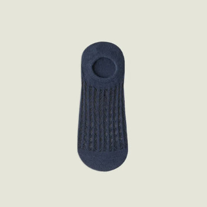 Atmungsaktive, unsichtbare Netzsocken (7 Paar) - Marineblau - EU36-43 (US3-9) - image 3