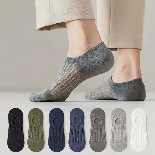 Atmungsaktive, unsichtbare Netzsocken (7 Paar) - image 0