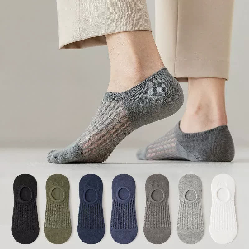 Atmungsaktive, unsichtbare Netzsocken (7 Paar) - image 0
