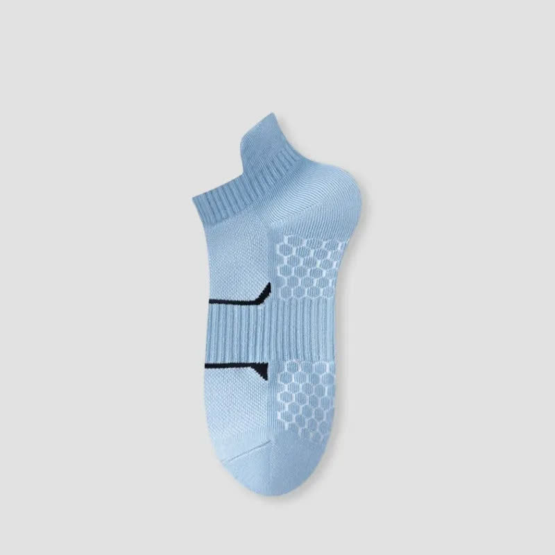 Atmungsaktive, rutschfeste Knöchelsocken (6 Paar) - Hellblau - EU38-44 (US5-10) - image 4