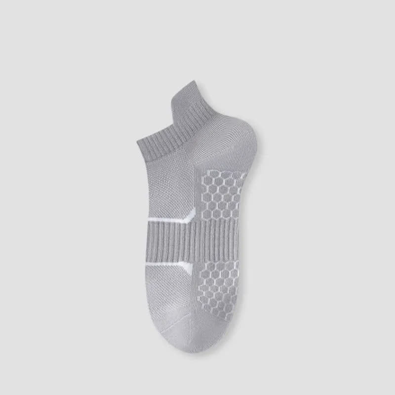 Atmungsaktive, rutschfeste Knöchelsocken (6 Paar) - Hellgrau - EU38-44 (US5-10) - image 6