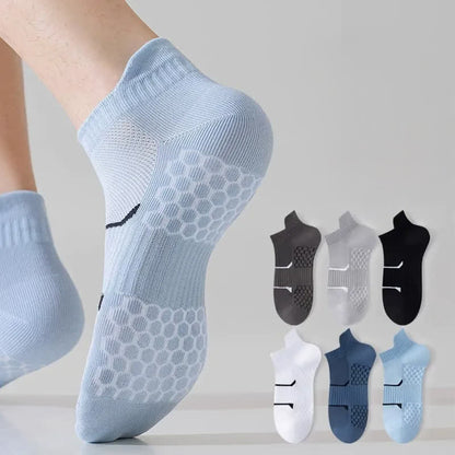 Atmungsaktive, rutschfeste Knöchelsocken (6 Paar) - Mehrfarbig - EU38-44 (US5-10) - image 1