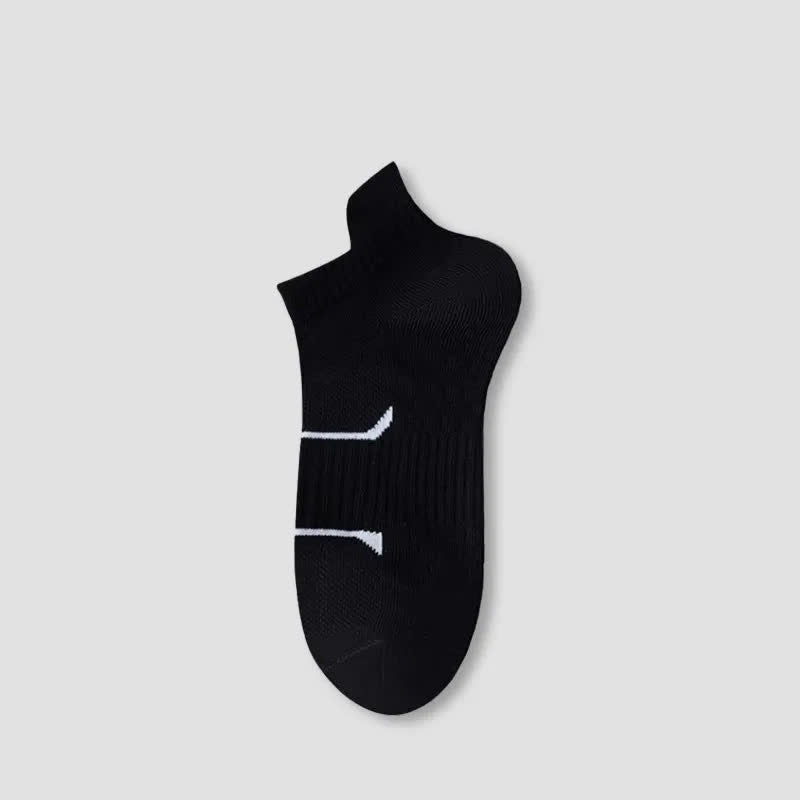 Atmungsaktive, rutschfeste Knöchelsocken (6 Paar) - Schwarz - EU38-44 (US5-10) - image 5