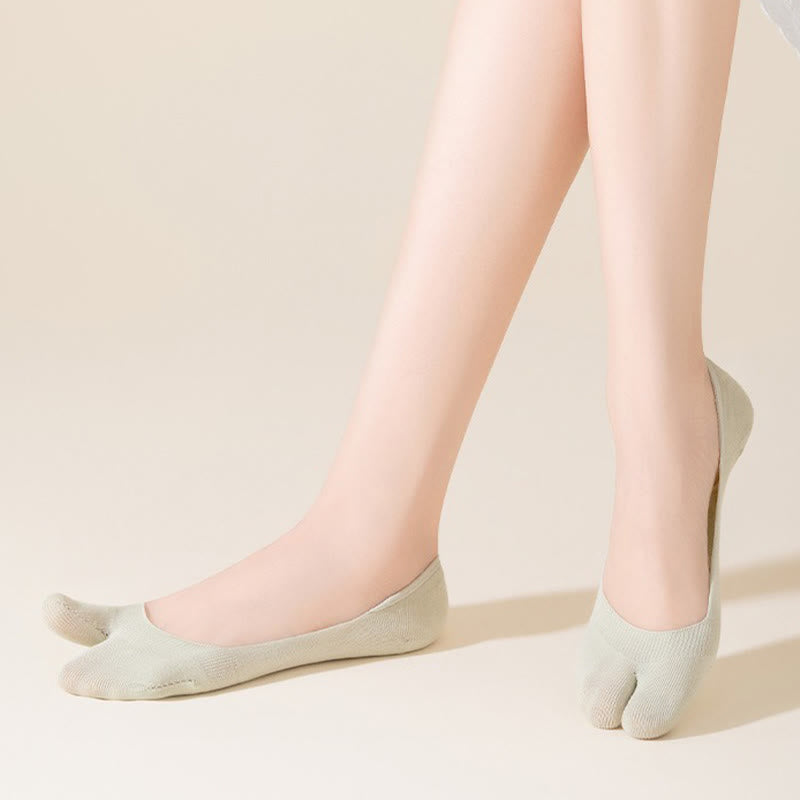 Weiche Tabi-No-Show-Socken (3 Paar) - image 5