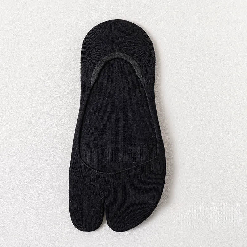 Weiche Tabi-No-Show-Socken (3 Paar) - Schwarz - EU36-39 (US3-6) - image 12