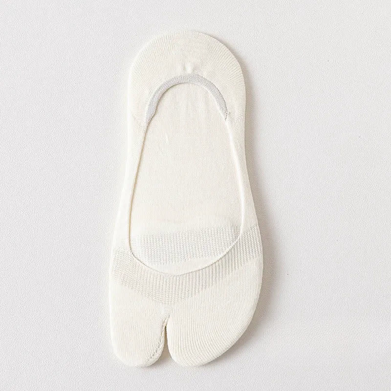 Unsichtbare Socken (3 Paar) - Milchig Weiß - EU36-39 (US3-6) - image 8