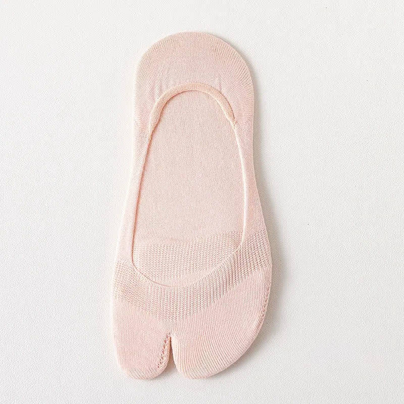 Weiche Tabi-No-Show-Socken (3 Paar) - Rosa - EU36-39 (US3-6) - image 9
