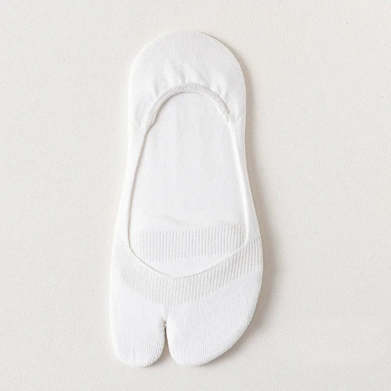 Weiche Tabi-No-Show-Socken (3 Paar) - Weiß - EU36-39 (US3-6) - image 11