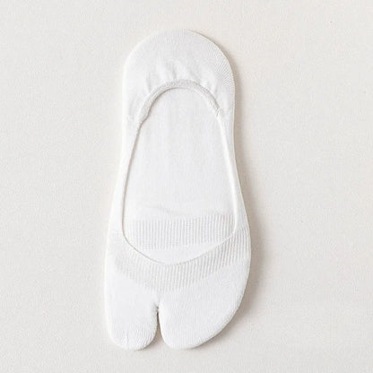 Weiche Tabi-No-Show-Socken (3 Paar) - Weiß - EU36-39 (US3-6) - image 11