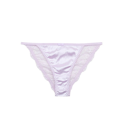 String-Höschen mit seidigem Satin-Spitzenbesatz (3er-Pack) - Hellviolett - XL - image 8