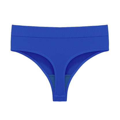 Weiche, dehnbare, nahtlose String-Tangas (5er-Pack) - Königsblau - 3XL - image 16