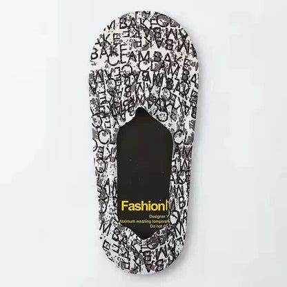 Graffiti-No-Show-Socken (7 Paar) - C - EU39-44 (US6-10) - image 9
