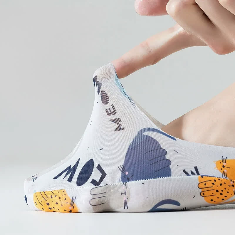 Graffiti-No-Show-Socken (7 Paar) - image 1