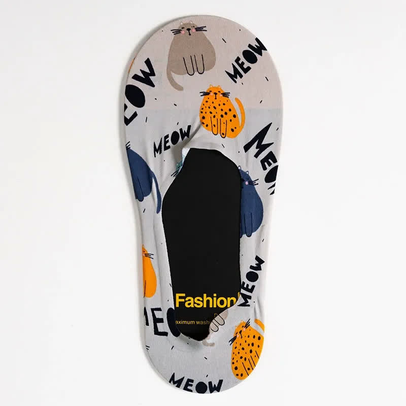 Graffiti-No-Show-Socken (7 Paar) - M - EU39-44 (US6-10) - image 12