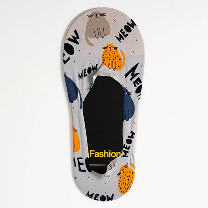 Graffiti-No-Show-Socken (7 Paar) - M - EU39-44 (US6-10) - image 12