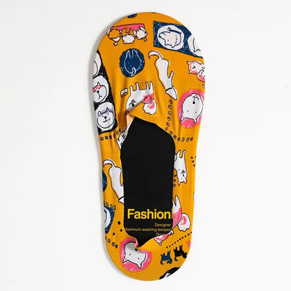 Graffiti-No-Show-Socken (7 Paar) - K - EU39-44 (US6-10) - image 10