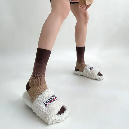 Süße Viertelsocken mit Farbverlauf (3 Paar) - image 7