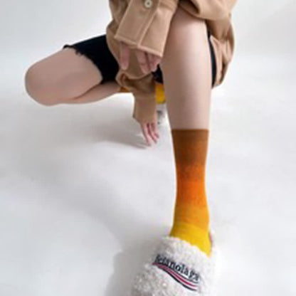 Süße Viertelsocken mit Farbverlauf (3 Paar) - image 5