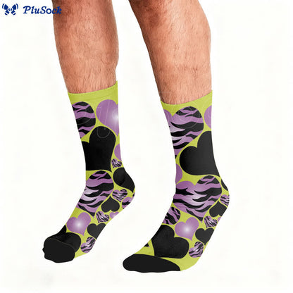 Sexy Herz-Leoparden-Socken - image 3