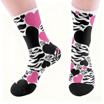 Sexy Herz-Leoparden-Socken - image 4