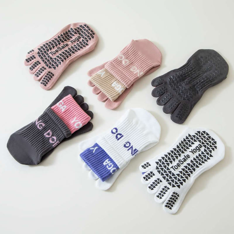 Ausrichtungs-Grip-Socken (2 Paar) - Mehrfarbig (5 Paare) - EU36-42 (US3-8,5) - image 10