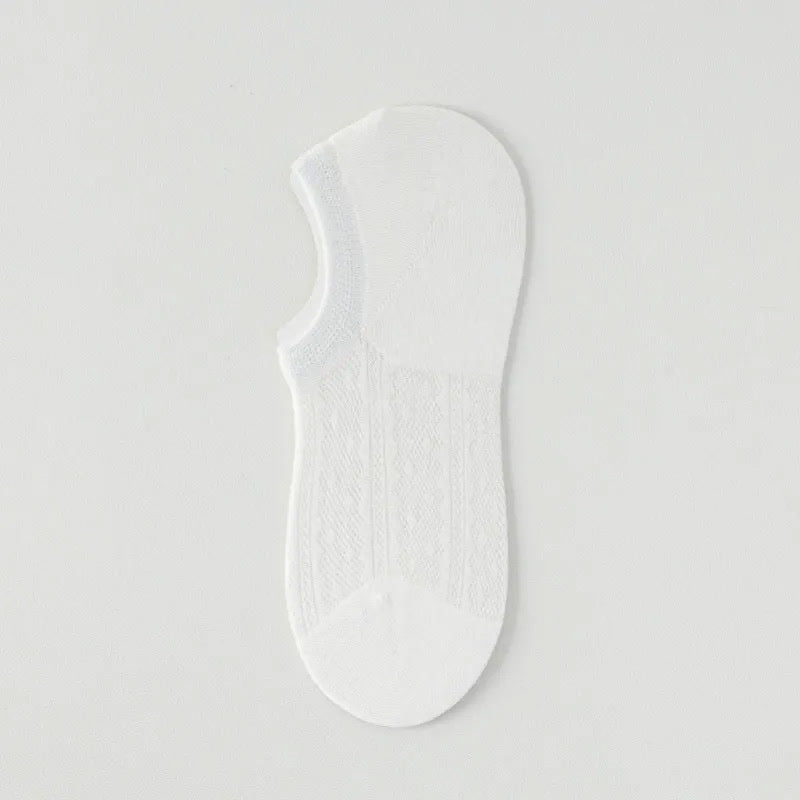 Air Mesh No Show Socken (7 Paar) - Weiß - EU35-42 (US2-8,5) - image 2