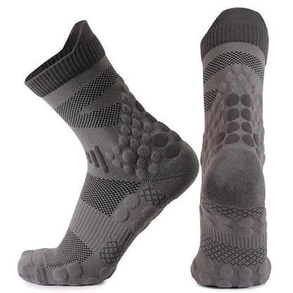 Mesh-Grip-Trainingssocken mit Viertelgriff (2 Paar) - Grau - EU39-45 (US7-13) - image 3