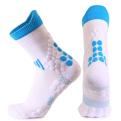 Mesh-Grip-Trainingssocken mit Viertelgriff (2 Paar) - Weiß - EU39-45 (US7-13) - image 2