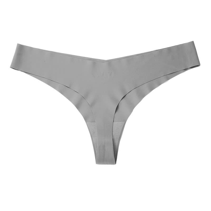 Glatte, nahtlose Slips mit niedrigem Bund (3er-Pack) - Grau - XXL - image 22