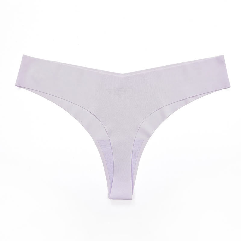 Glatte, nahtlose Slips mit niedrigem Bund (3er-Pack) - Hellviolett - XXL - image 19