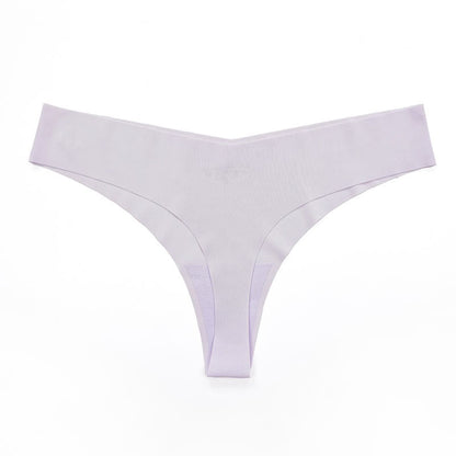 Glatte, nahtlose Slips mit niedrigem Bund (3er-Pack) - Hellviolett - XXL - image 19